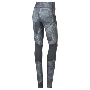 Reebok Running Tights Damen - Grau - DE 023-ZYM